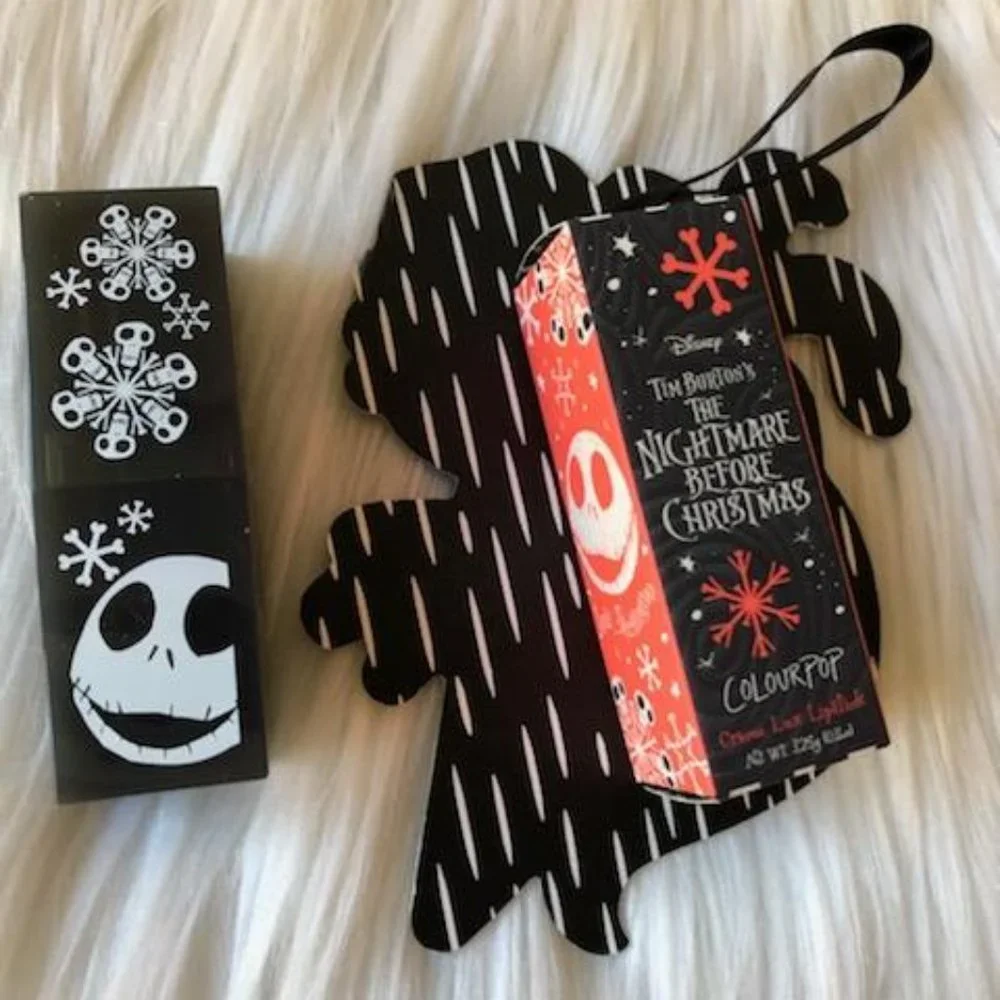 Nightmare Before Christmas x Colourpop Jack Lipstick Ornament